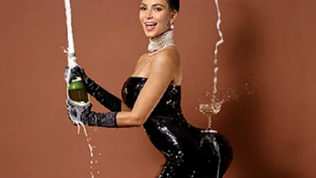 Kim Kardashian a pozat nud şi uite ce reacţii a stârnit! Mori de râs