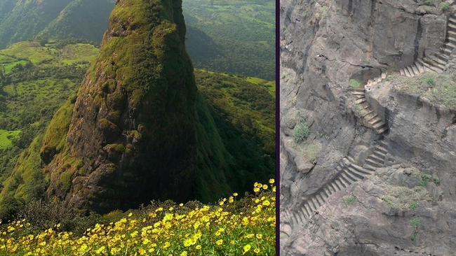 Kalavantin Durg lângă Panvel, India