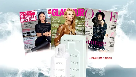 Abonamentul anual la 3 reviste îți aduce un PARFUM CADOU!