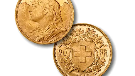 Elvetia s-ar putea reintoarce, in curand, la francul de aur