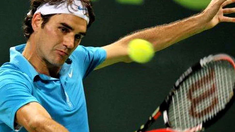 Federer joaca in direct la GSP TV