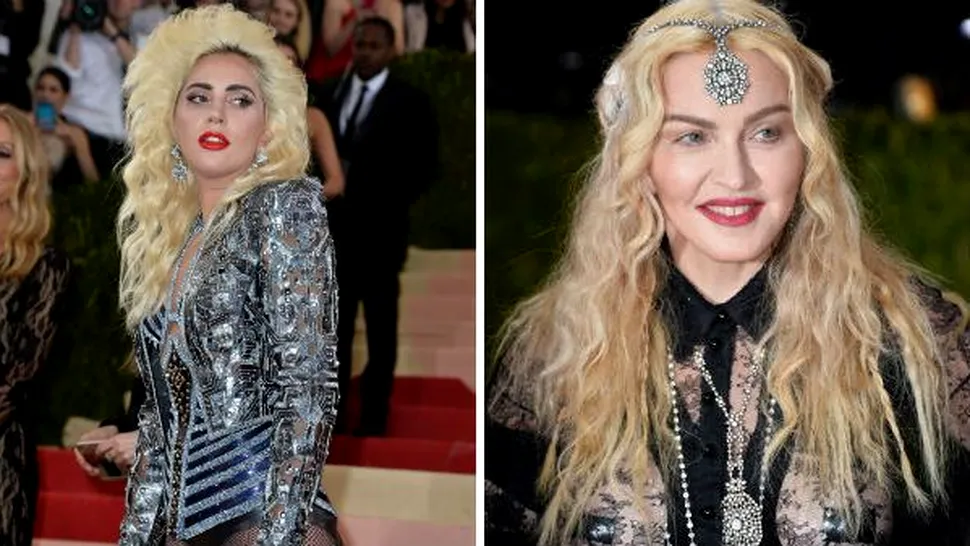 
Madonna şi Lady Gaga, ţinute şocante pe covorul roşu la MET Gala!
