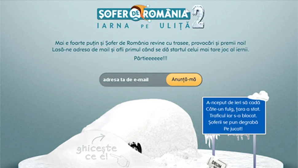 Jocul iernii: Sofer de Romania 2 - Iarna pe ulita