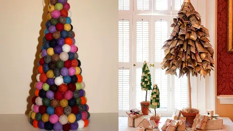 Bradul de Crăciun: 15 idei alternative