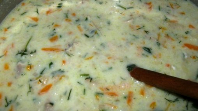 ciorba de pui a la grec