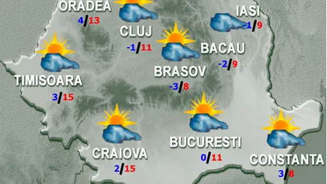 Vremea.Apropo.ro în week-end: Vine, vine primăvara… se așterne în toată țara!