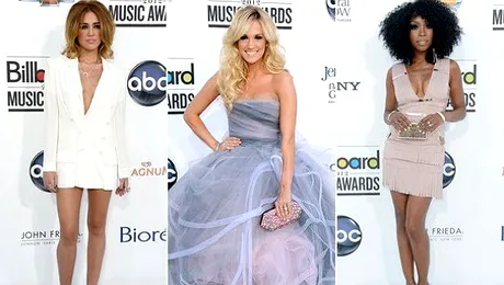 La Billboard Awards, Miley Cyrus a venit în sacou şi atât