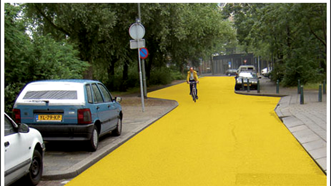Yellow Brick Road din Schiedan, Olanda