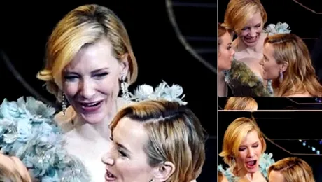 Secretul lui Kate Winslet, dezvăluit? Ce i-a spus lui Cate Blanchett la Premiile Oscar