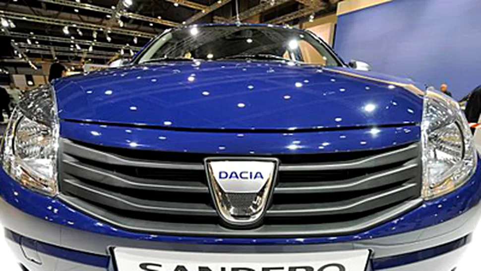 Dacia a ajuns la 10% din exporturile Romaniei