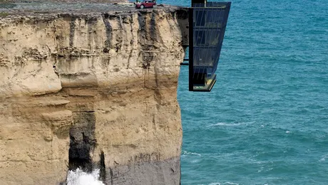 Cel mai înspăimântor loc pentru a construi o casă