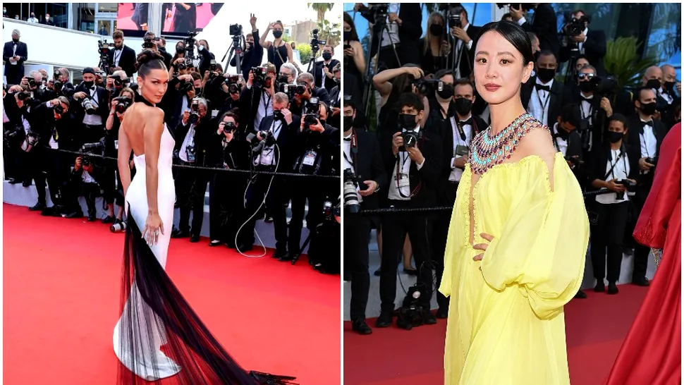 Cannes 2021: Cele mai spectaculoase ținute de pe covorul roșu (Galerie Foto)