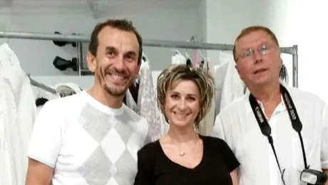 Fiica cea mare a  Anamariei Prodan, Rebecca, a defilat la New York Fashion Week pentru designerul Dorin Negrau