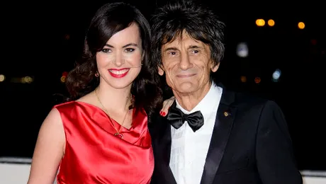 Ronnie Wood, chitaristul de la The Rolling Stones, tătic la 68 de ani!