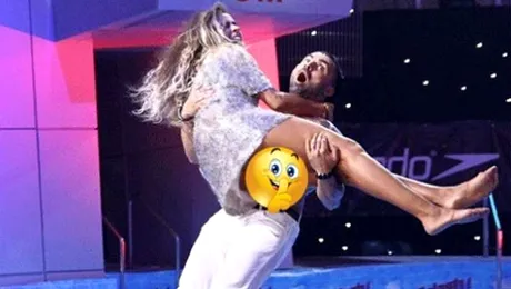 Diana Munteanu, fără lenjerie intimă! Rochia i s-a ridicat şi s-a văzut TOT