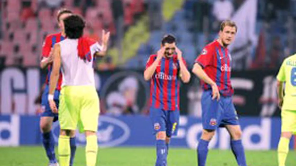 UEFA plaseaza Steaua printre cele mai slabe echipe din CL (Prosport)