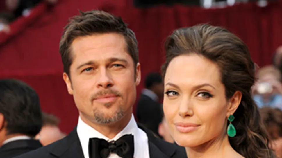 Angelina Jolie îl amenință pe Brad Pitt cu dezalcoolizarea