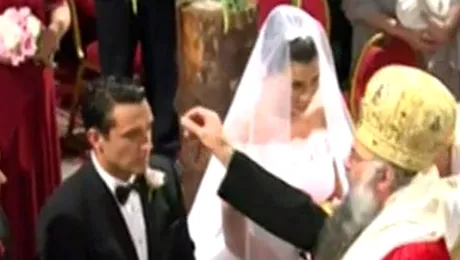 NUNTA ELENA BĂSESCU: Iat-o în rochie de rochie de mireasă