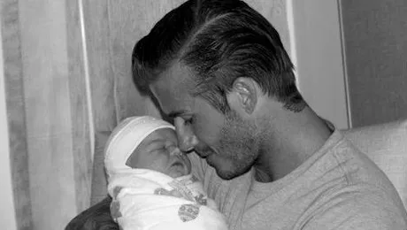 David Beckham: „Harper are un tata care o va astepta mereu acasa”