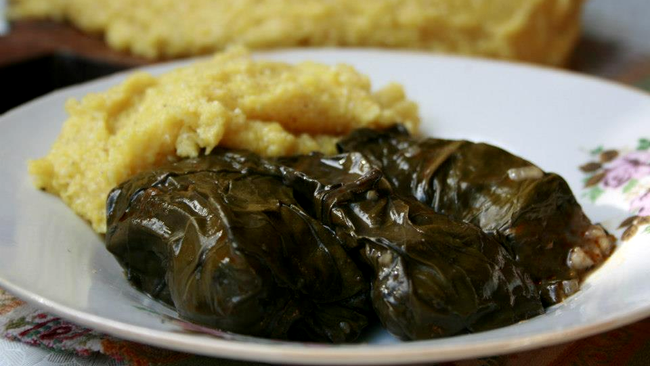 sarmale de post in foi de vita