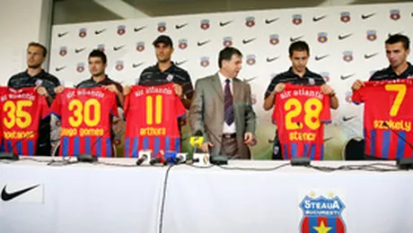 Steaua isi prezinta lotul pe 11 iulie, cu Genclerbirligi