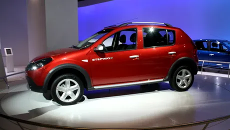 Dacia Sandero Stepway, la Salonul Auto de la Barcelona!