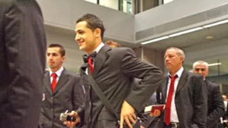 Steaua a ajuns la Lyon cu 40 minute intarziere (Prosport)