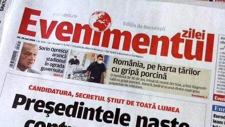 Evenimentul Zilei si Capital au fost vandute grupului B1TV