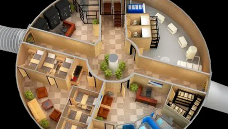 Vezi cum arata un buncar de lux (Poze)