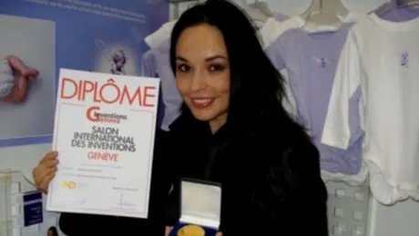 „Surprize, surprize” la Salonul de Inventii de la Geneva: Andreea Marin a castigat o medalie de aur!