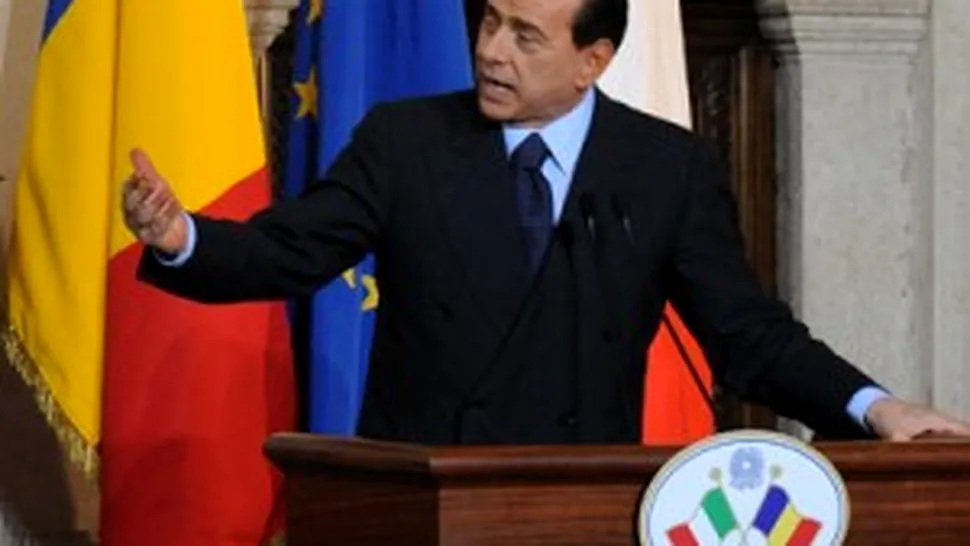 Politica in cravata rosie il deranjeaza grav pe Berlusconi