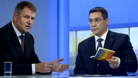 O nouă dezbatere la TV între Iohannis şi Ponta! Cei doi contracandidaţi merg la B1 TV