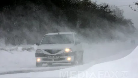 Cod portocaliu de viscol prelungit pentru sud-est și cod galben de ger în rest