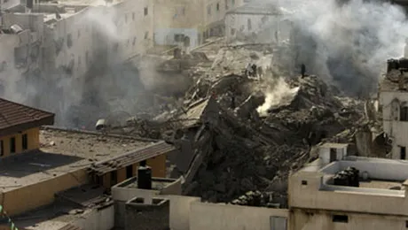 Romanii din Fasia Gaza se intorc acasa