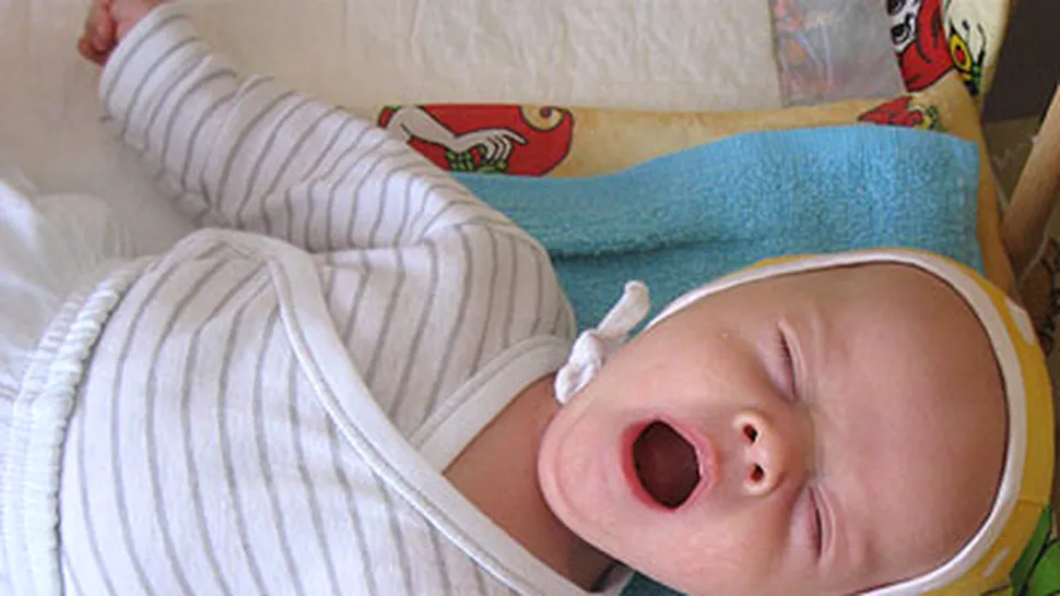 Topul celor mai somnorosi bebelusi (Poze)