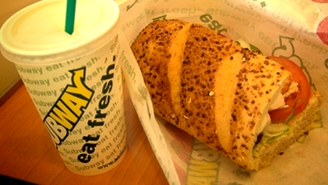 Seafood Salad de la Subway