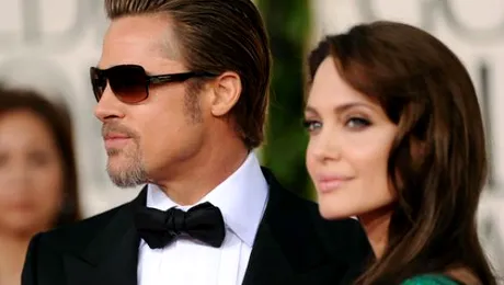 Angelina Jolie şi Brad Pitt, din nou împreună! Ar fi anulat divorţul