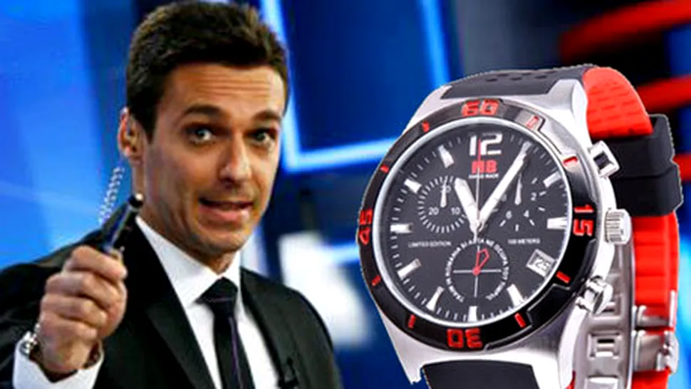 Mircea Badea a lansat un ceas de mana personalizat