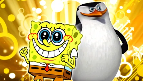 Maraton cu SpongeBob si Pinguinii din Madagascar pe Nickelodeon