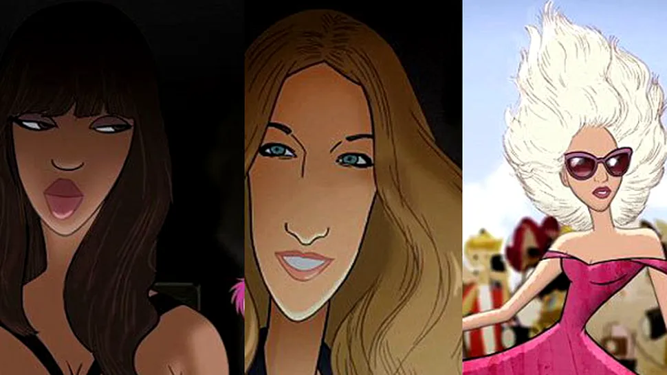 Lady Gaga, Jessica Parker și Naomi Campbell se transformă în personaje Disney (Video)