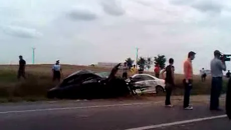 Mama si fiica, ucise intr-un accident (Imagini exclusive)