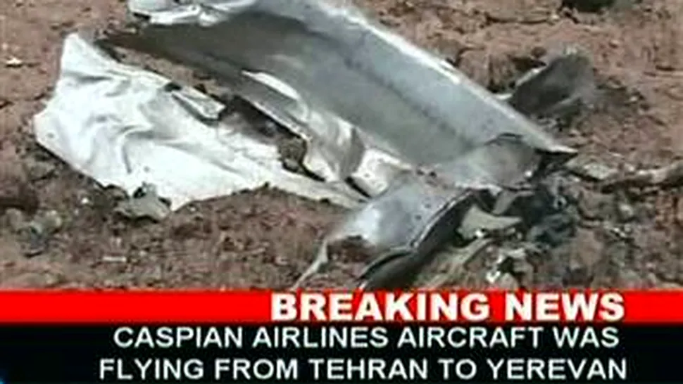 Avion prabusit in Iran, 169 de victime!