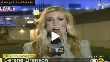 O reporterita face infarct in timpul unei transmisiuni live? (Video)
