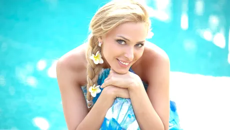 Iulia Vântur, trucuri de frumuseţe cu aromă de India