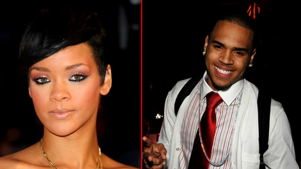 Rihanna si Chris Brown, in razboi pe plan profesional