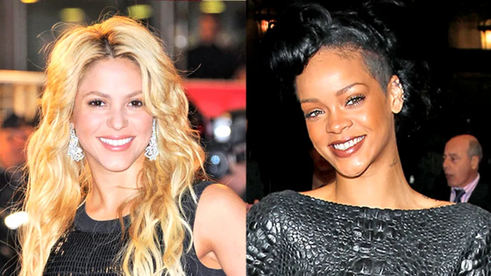 Rihanna a înregistrat un duet cu Shakira