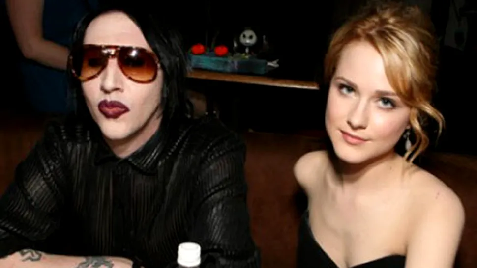 Marilyn Manson şi Evan Rachel Wood s-au despărţit