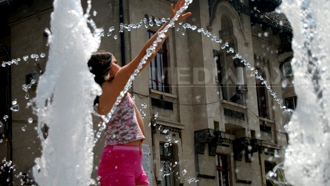 Sudul Romaniei va fi acoperit de un nou val de canicula, la sfarsit de saptamana