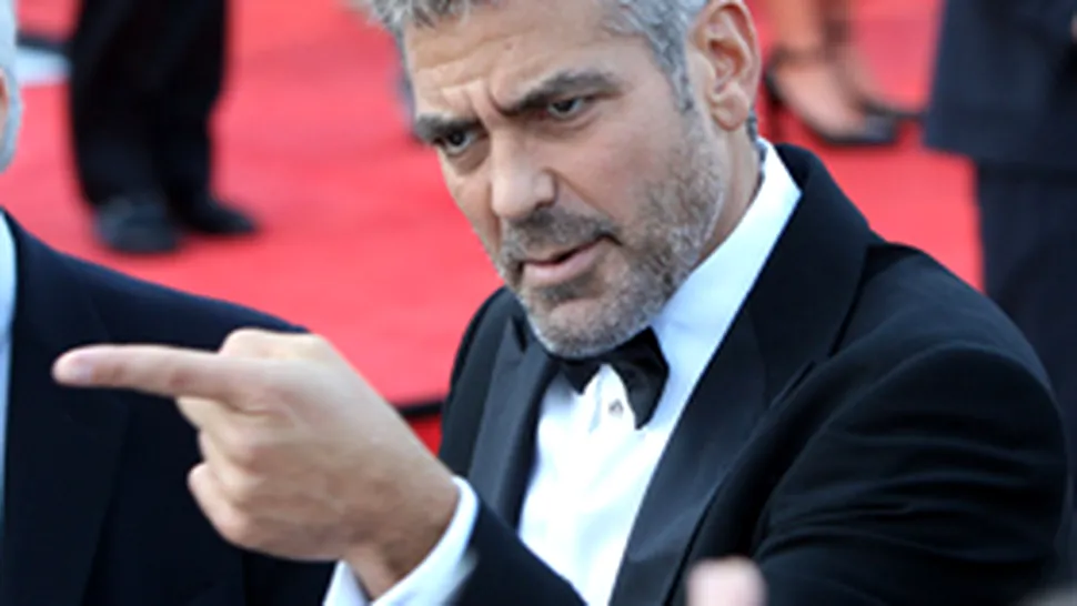 George Clooney face haz de necaz, cu gandul la Oscar