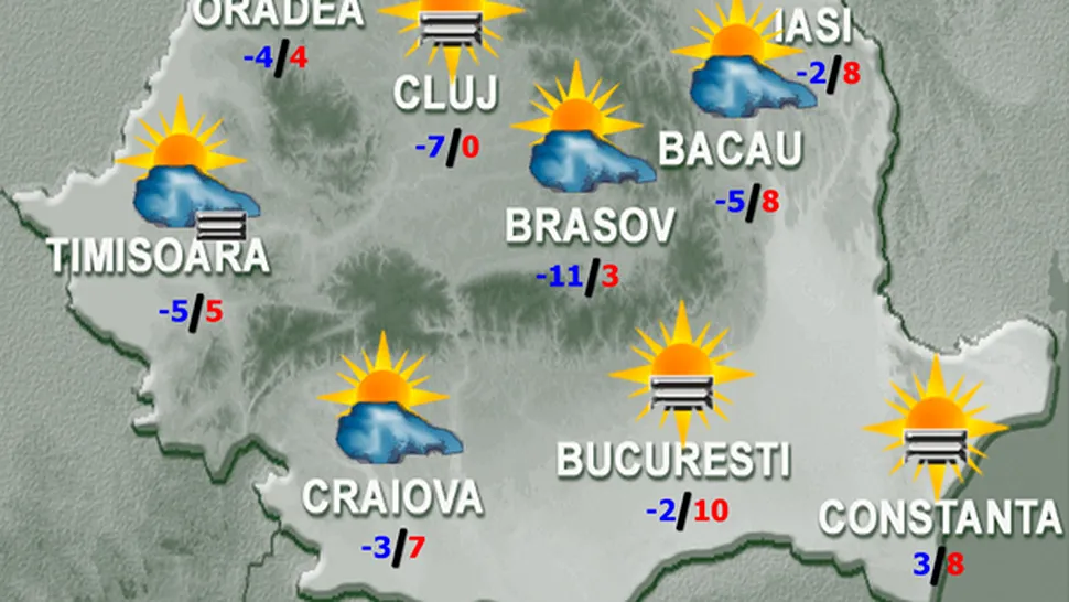 Vremea Apropo.ro: Mult soare si temperaturi maxime in crestere